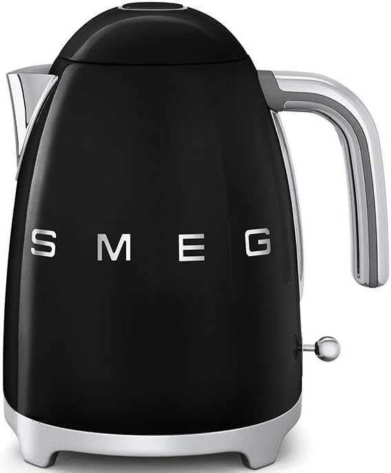 Smeg 1.7L Cordless Kettle Black