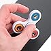 Tri Hand Fidget Spinner Toy (Stainless Steel Bearing, White, Non 3d Printed), EDC, Ultra Fast, Long Spin, for Focus and Concentration, ADHD, Anxiety, Fidgety Fingers