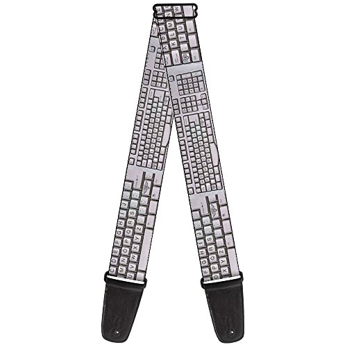 Buckle-Down GS-W32806 "BD Keyboard" Guitar Strap