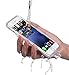 PISSION Waterproof Cases Ultra Slim Full Body Protective Cover for iPhone 6/6S (Clear)