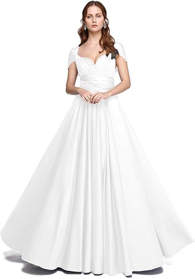 jersey bridesmaid dress