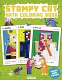 Stampy Cat Math Coloring Book: Pixel Art For Kids