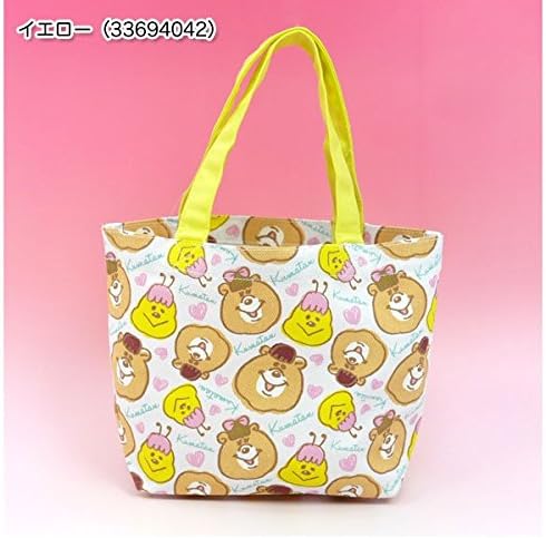 Amazon クマタン Kumatan ミニトートバッグ レディース キャンバス 小さめ サブバッグ キャラクター グッズ Wc 通販 キディランド 若槻千夏 ワンサイズ イエロー シューズ バッグ