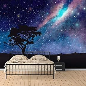 Wall Mural Dream World Removable Wallpaper Wall Sticker for Bedroom Living Room - 66x96 inches