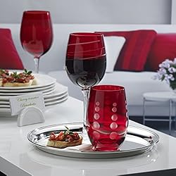 Mikasa Cheers Ruby Stemless Wine