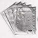 100 Pairs Set，Eye Gel Patches,Under Eye Pads Lint Free Lash Extension Eye Gel Patches for Eyelash Extension Eye (silver)