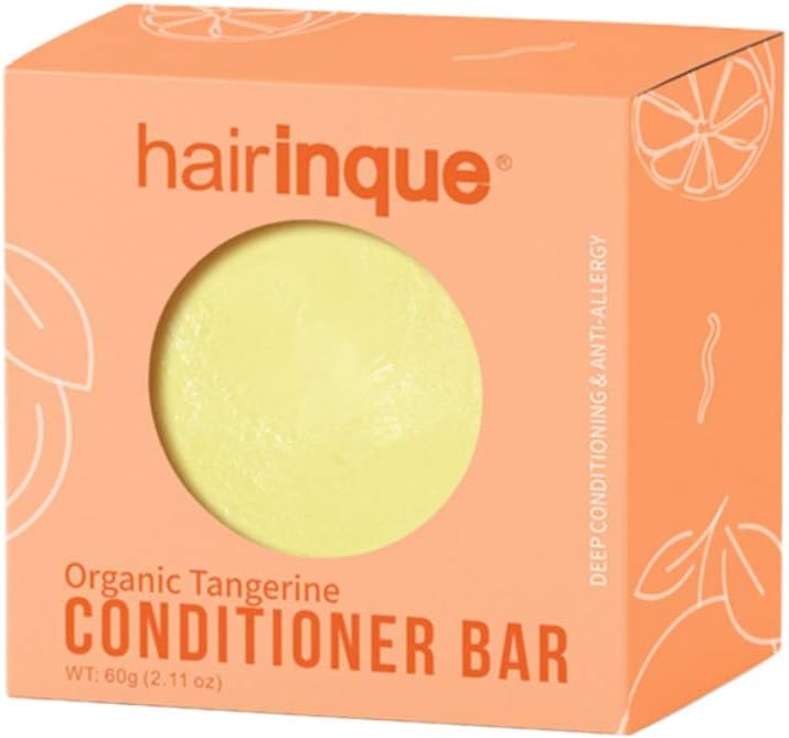 Allouli Organic Hair Conditioner Handmade Soap Vitamin C Hair Shampoo Bar Hair Refreshing Soft Strong and Elastic