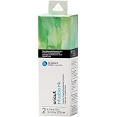 Cricut Infusible Ink Transfer Sheets - 4.5" x 12" - Green Watercolor Pattern - for Cricut Mug Press, Maker, Explore Air 2
