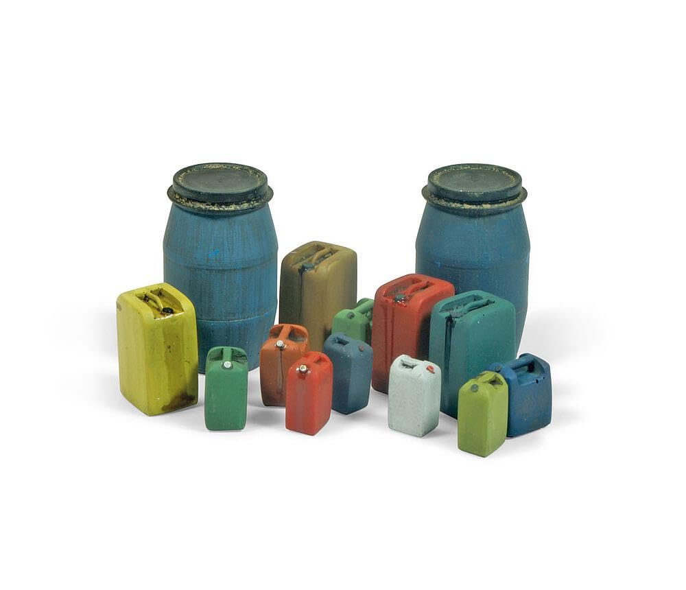 Vallejo Scenics - 1:35 Assorted Modern Plastic Drums