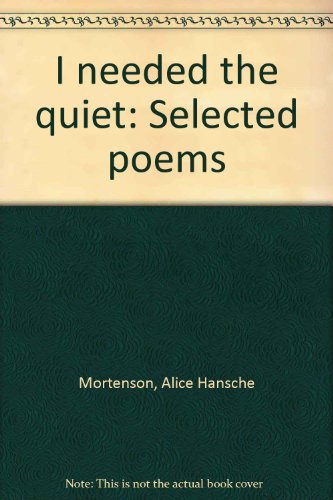 He Drew Me Aside Quot I Needed The Quiet Quot By Alice Hansche