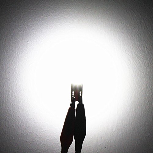 image for Alla Lighting 10pcs 2018 Newest Version Miniature T10 Wedge 2835-SMD H