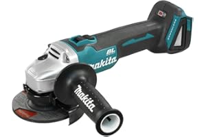 Makita 18V LXT Brushless 4-1/2" Angle Grinder with Thumb Switch, ADT, XPT Technology LED Charge Level Indicator, Tool Only
