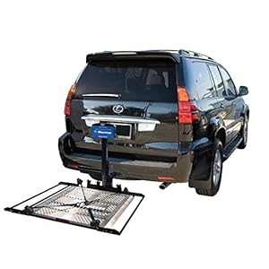 Image of Harmar Mobility AL301XL EXTRA LARGE FUSION LIFT Scooter or Power Chair Carrier + Challenger Weather Cover