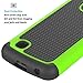 Zoeirc for LG K4 Case, for LG Spree Case, for LG Optimus Zone 3 Case, [Shock Absorption] Hybrid Dual Layer Armor Defender Protective Case Cover for LG K4 LTE (Green)