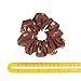 Ondder Designer Chiffon Scrunchies for hair, Big Scrunchies Chiffon Packs for VSCO stuff, Floral Hair Scrunchies - 6 Pack