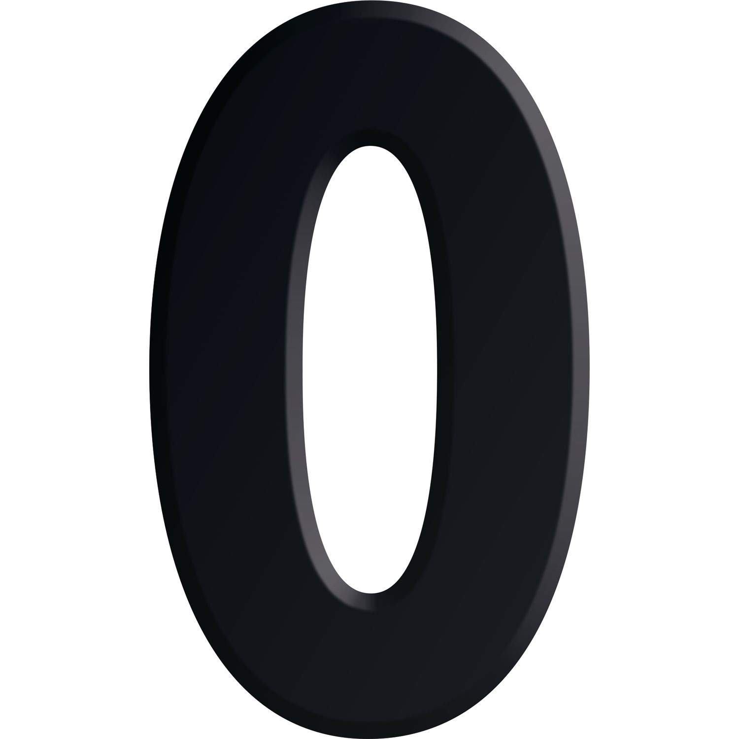 Kirsten 0 30MM Schwarz 30 mm House Number, Black, one Size