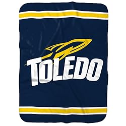 University of Toledo Rockets Primary Logo Stripes