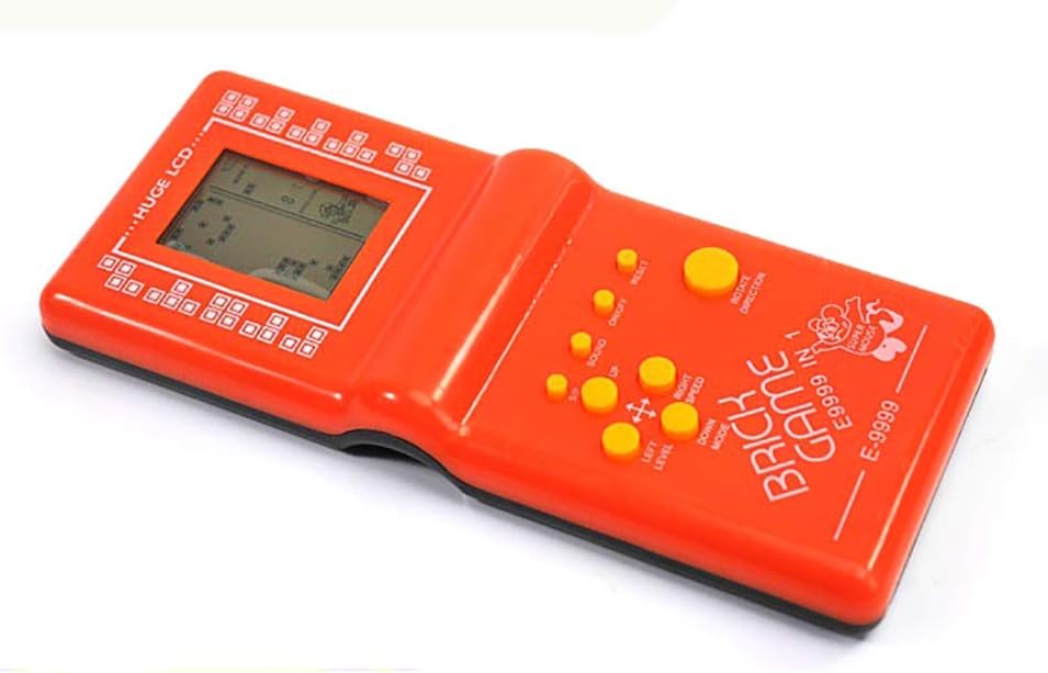 NiceButy 1pc Tetris Brick Game Handheld Game Machine Retro Video Game Machine Children (random colors)