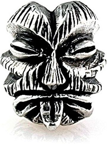 Schmuckatelli Company KP Kiko Tiki Bead Pewter