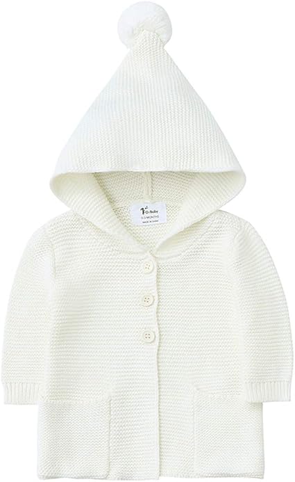 organic baby cardigan
