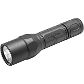 SureFire Handheld LED Flashlight - G2XLE 600 Lumens 8,700 Candela - Black | G2XLE Dual Output Hybrid Beam LED Flashlight w/ Click Tailcap Switch - Mil-Spec Hard Anodized IPX7