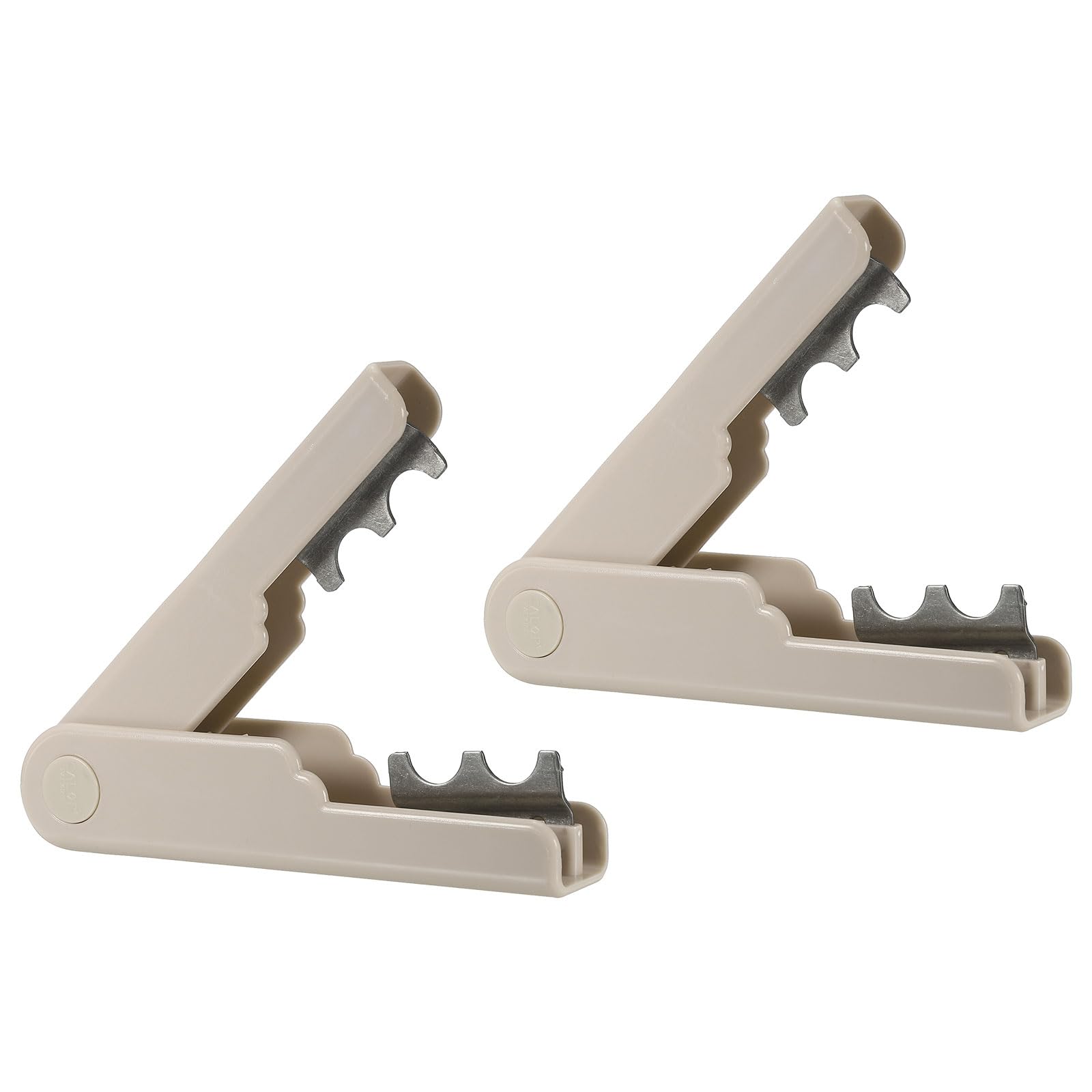 PATIKIL Rose Thorn Stripper Tool, 2Pack Metal Thorn Remover Tools Rose Stem Leaf Thorn Stripper for Rose Flower Floral Arrangement, Brown