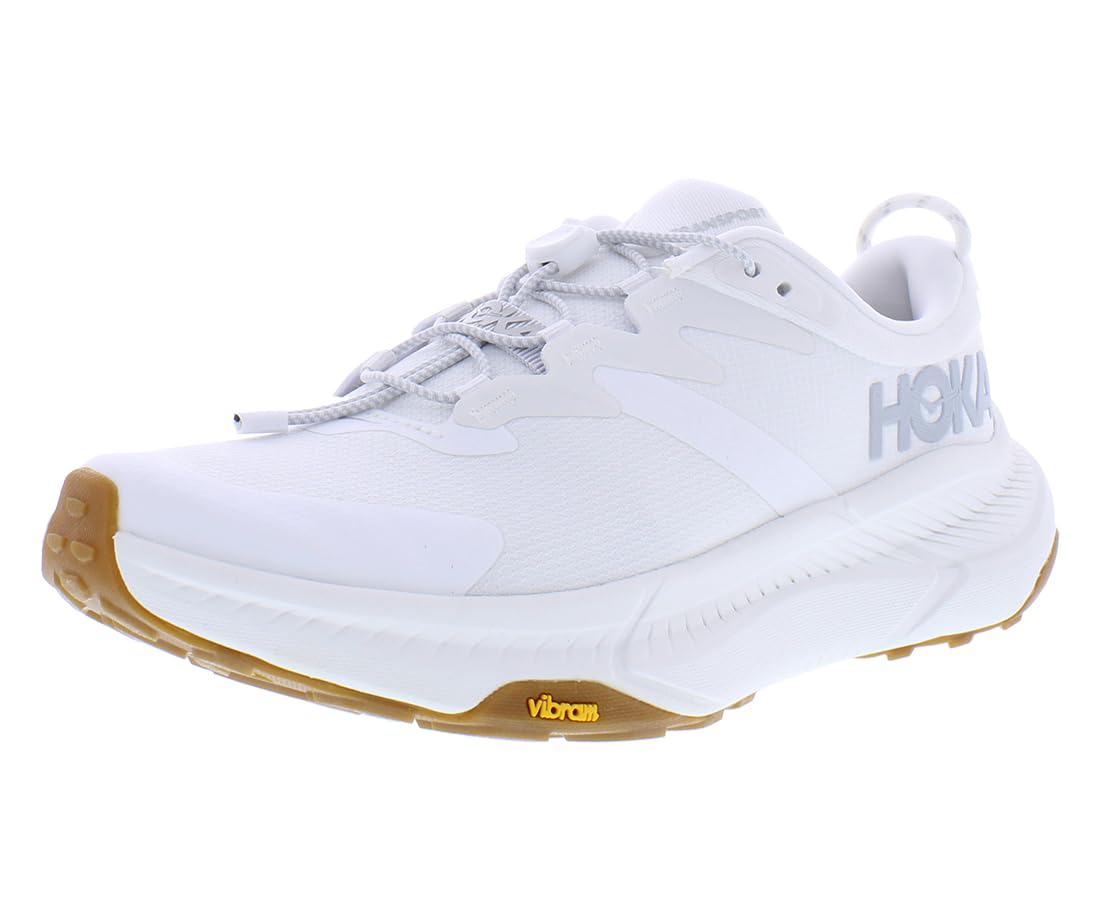 Hoka Women’s Transport White/White 8 Wide