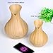 OliveTech Mini Aroma Essential Oil Diffuser, 150ml Wood Grain Aromatherapy Diffuser Ultrasonic Cool Mist Humidifier with Waterless Auto Shut-Off for Home Office Bedroom Baby