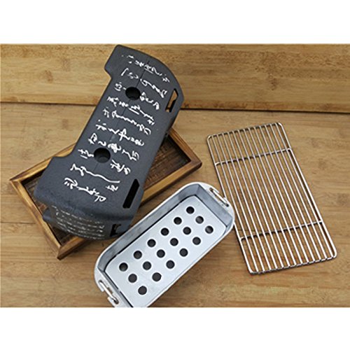 春夏新色 日本式アルミニウム合金バーベキューチャーコールグリルアウトドアキャンプポータブルバーベキューテキストストーブ2 4人用 B07ftg7hky 全品送料無料 Www Justtur Com Br