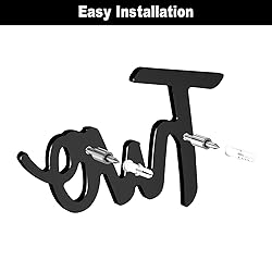 LUCK HOUSE Cursive House Numbers for Outside – 6