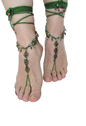 boho barefoot sandals