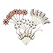 Bilipala 24Pcs Nautical Theme Cupcake Toppers Food Fruit Picks for Decoration