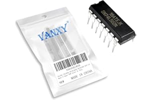 VANXY 20PCS 74LS02 74LS02N SN74LS02N SN74LS02 DIP-14 Quad 2-Input NOR Gates IC Chip