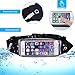 QUANFUN Running Belt for Women Men, Fanny Pack, Belt Bag, Money Belt, Waterproof Workout Waist Pouch Phone Holder with Touchscreen, Gym Running Gift Gear Accessories fits Phones UP to 6.5