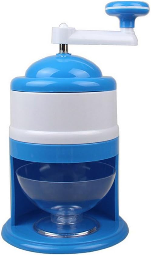 Addfun Manual Ice Crusher Machine,lightweight Mini Ice Shaver with Cup Bowel Portable Cocktal Ice Breaker for Home Kitchen