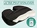 Adiona Orthopedic 100% Pure Memory Foam Coccyx Cushion | Cool Breathable Mesh Cover - Professional Grade for Back Relief - Sciatica and Tailbone Pain - Office Chair and Car Driver Seat Pillow