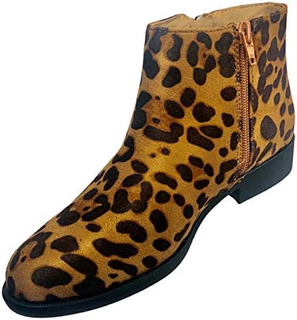 time and tru leopard boots
