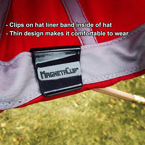 Hat Clip Pencil Holder with Strong Clip for Standard Pencils and