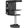WALI C-Clamp Base Stand Mounting Accessory for WALI Monitor Mount Workstation System (C-CLAMP), Black