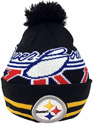 Purchadise NFL Super Bowl Knit Hat (Pittsburgh Steelers Super Bowl XIV)