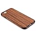 TENDLIN Compatible with iPhone SE 2022/SE 2020/8/7 Case - Wood Grain Soft TPU Silicone Hybrid Slim Case (Red Sandalwood)