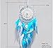 CHICIEVE 2PCS Star Moon Dream Catchers, Bohemian Dream Catcher，Handmade Crochet Moon Star Dreamcatcher Macrame Wall Hanging Art Decor for Teenage Girl Kids Room Decoration Wedding Ornament Craft