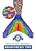 Fin Fun Mermaid Tail, Reinforced Tips, Monofin, Rainbow Reef, Size Child 8