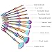 Cinidy Makeup brushes Set 10pcs 3D Mermaid Face Kabuki Brushes Cosmetic Brush Premium 3D Mermaid Handle High Density Soft Nylon Bristles Foundation Blush Eyeshadow Brushes …