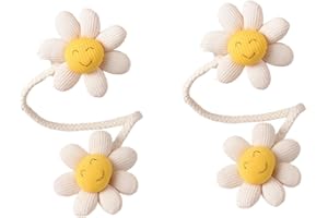 Drapes Tieback Holder Curtain Tieback Flower Buckle Clip Decorative Curtain Holdback Office Home Decoration Tiebacks