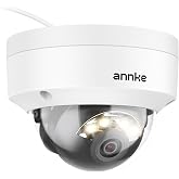 ANNKE 4K PoE Security Camera Outdoor, Spotlight Color Night Vision, White | AI Human &amp; Vehicle Detection, 8MP Resolution, 24/7 Audio Recording, IP67, IK08 Vandalproof, Outdoor Surveillance, Not PTZ