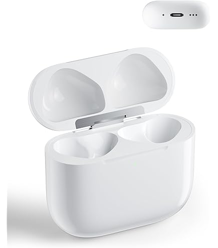 Replacement Charging Case for AirPods Pro 1st and 2nd Gen - White