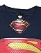 Official Superman Man of Steel Textured Men's T-Shirt (XL)
