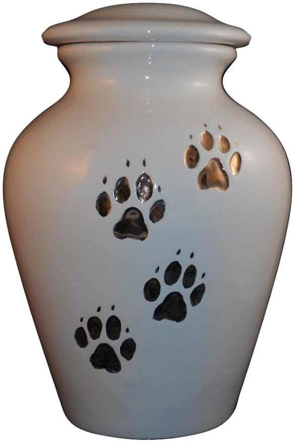 ceramic dog urn