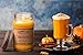 Candlove Pumpkin Spice Scented Candle - Non-Toxic 100% Soy, Handmade & Hand Poured Long Burning Candle - Highly Scented All Natural Clean Burning (16 OZ Mason Jar) Made in USA